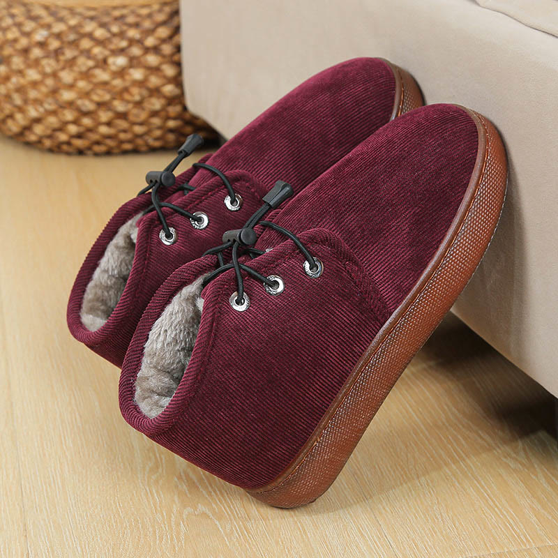 Plus Size Hausschuhe, die warm halten - Rot - EU42-43 (US8,5-9) - image 13