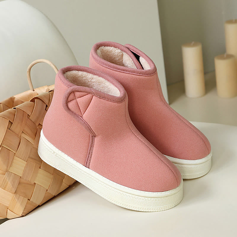 Plusock Hausschuhe in Übergröße, einfarbig, strapazierfähig - Rosa - EU43-44(US9-10) - image 9