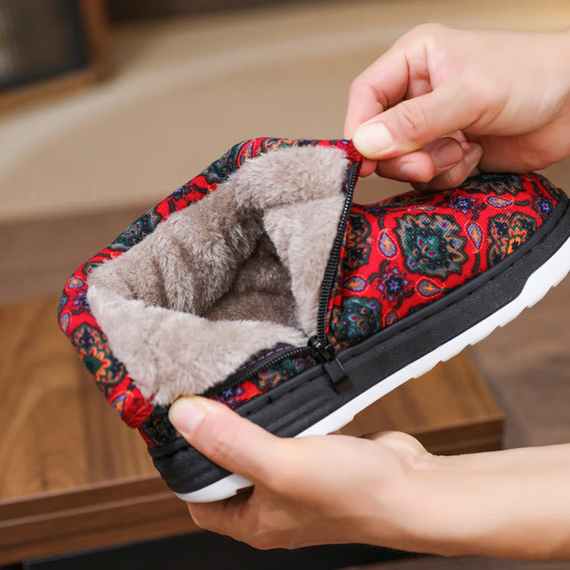 Plusock Hausschuhe mit Reißverschluss in Übergröße - image 6