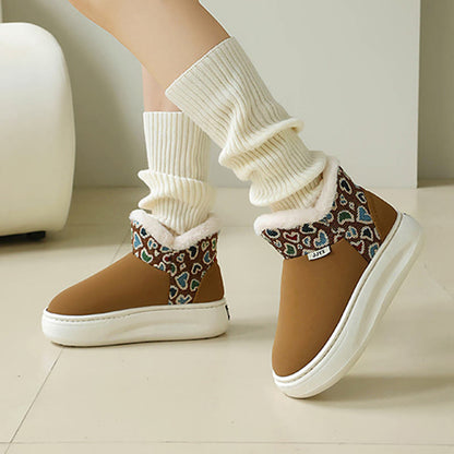 Plusock Hausschuhe in Übergröße mit Herzmuster - image 5