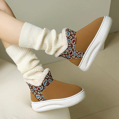 Plusock Hausschuhe in Übergröße mit Herzmuster - image 7