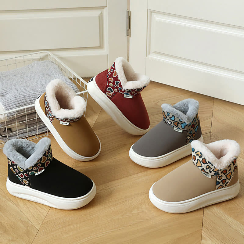 Plusock Hausschuhe in Übergröße mit Herzmuster - image 10