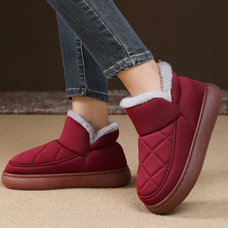 Plusock Plus Size Plüsch-Hausschuhe - image 1