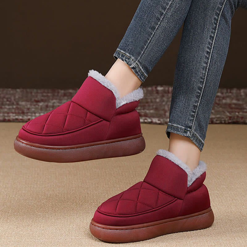 Plusock Plus Size Plüsch-Hausschuhe - image 2