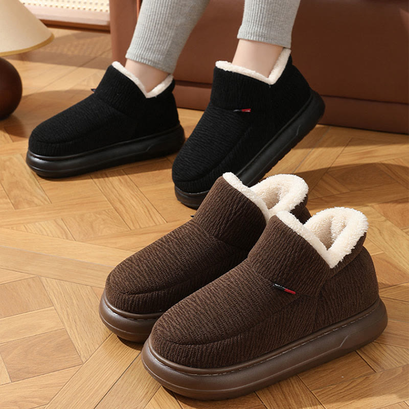 Plusock Plus Size Bequeme Warme Hausschuhe - image 0
