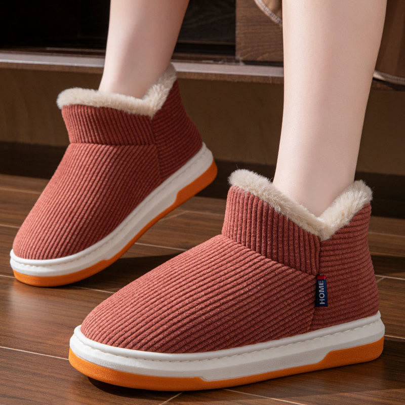Plusock Hausschuhe in Übergröße mit extra dickem Fleecefutter - image 2