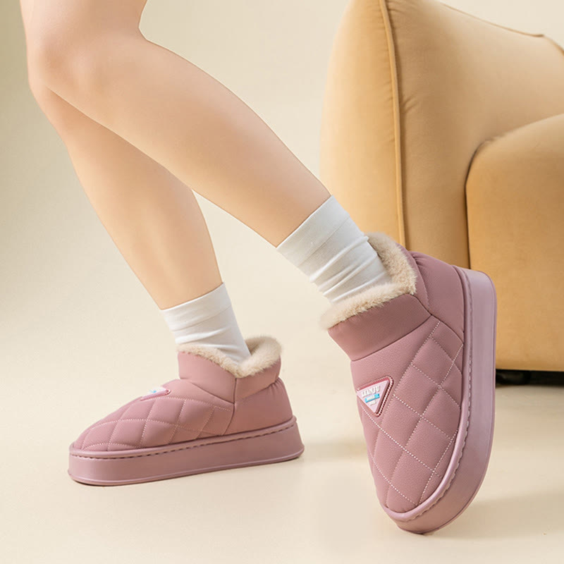 Plusock Plus Size Gemütliche Minimalistische Hausschuhe - image 2