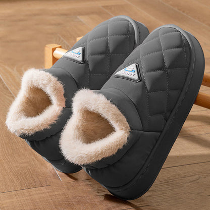 Plusock Plus Size Gemütliche Minimalistische Hausschuhe - Grau - EU45-46(US11-12) - image 7