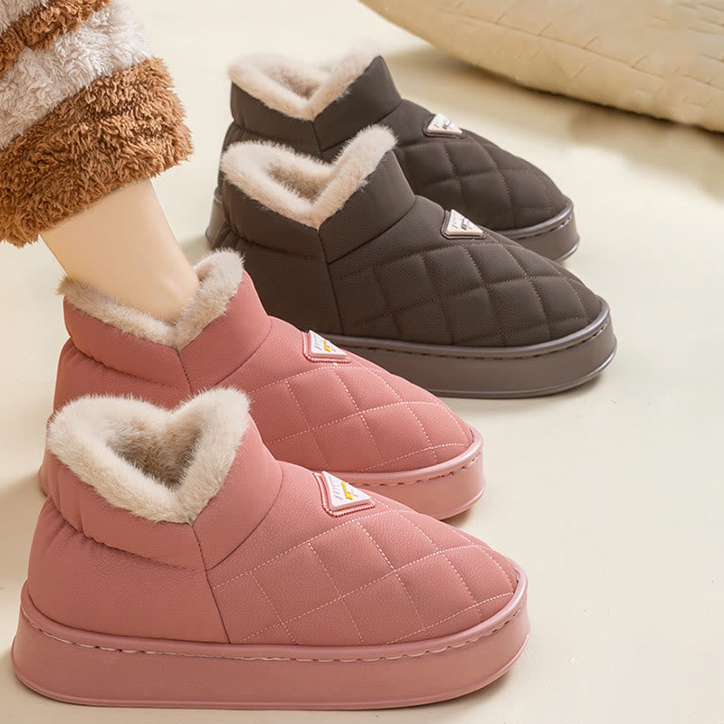 Plusock Plus Size Gemütliche Minimalistische Hausschuhe - image 0