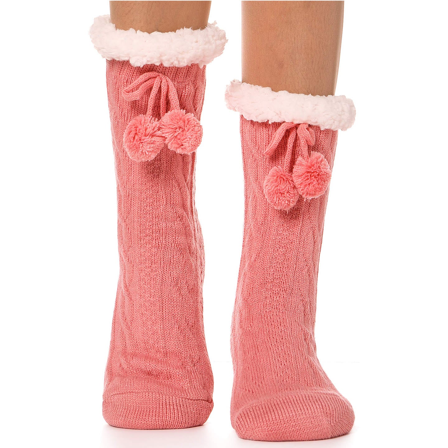 Warme Hausschuhe in Übergröße - Rosa - EU40-42(US7-8.5) - image 6