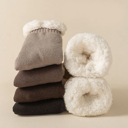 Plusock Plus Size Elastische einfarbige Haussocken - image 12