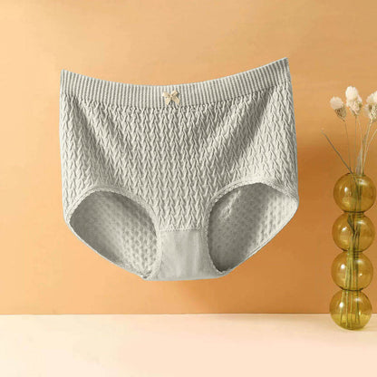 Hochgeschnittene Slips mit Schleife (5 Paar) - Blau - 4XL - image 17