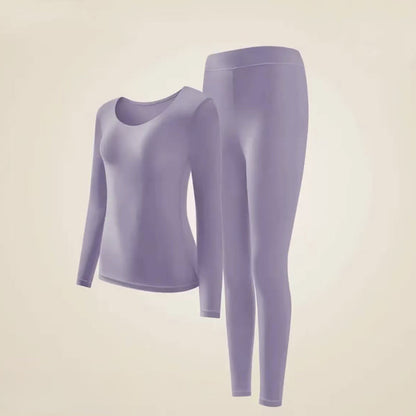 Camellia Essence Wärmendes Baselayer-Top - Lila - XL - Ein Set - image 15