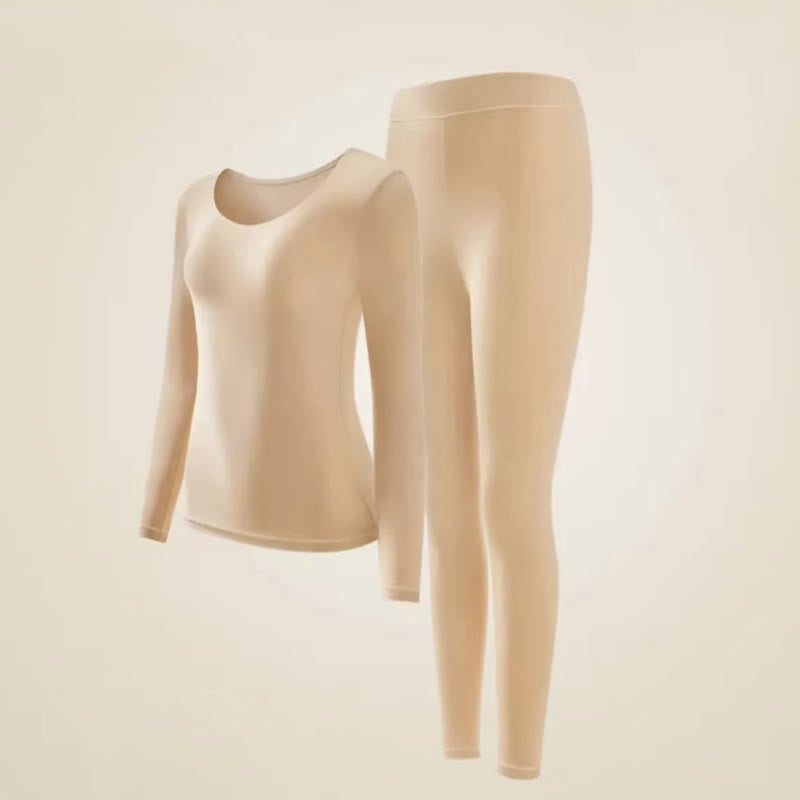 Camellia Essence Wärmendes Baselayer-Top - Nackt - XL - Ein Set - image 16