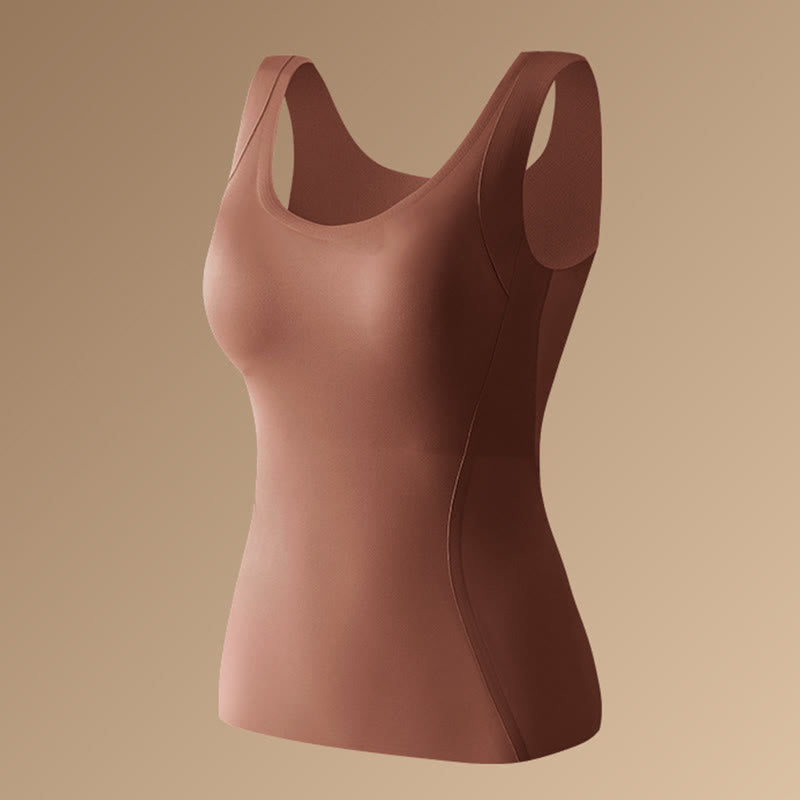 Basisschicht-Weste mit natürlichem Kamelienduft - Kaffee - 2XL - image 13