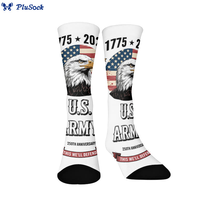 Socken mit dem US-amerikanischen Alphabet-Viertel - B - EU37-44 (US4-10) - image 3