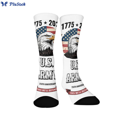 Socken mit dem US-amerikanischen Alphabet-Viertel - B - EU37-44 (US4-10) - image 3