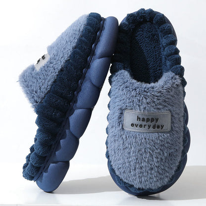 Plus Size Happy Everyday Hausschuhe - Marineblau - EU46-47 (US9-10) - image 4