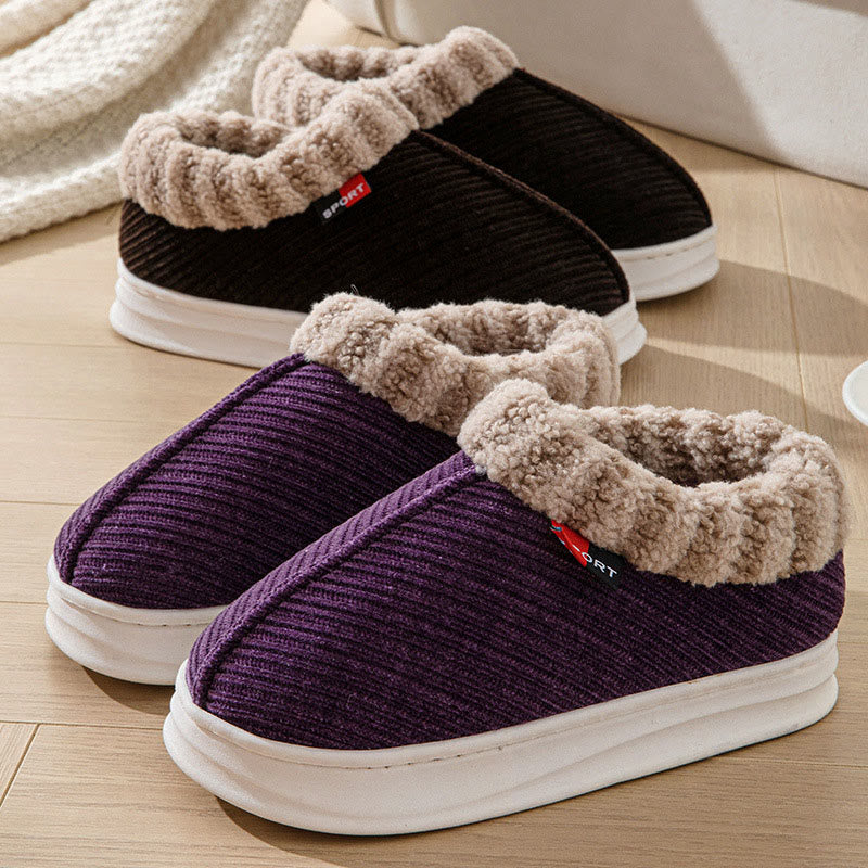 Plus-Size-Plüschpantoffeln - image 5