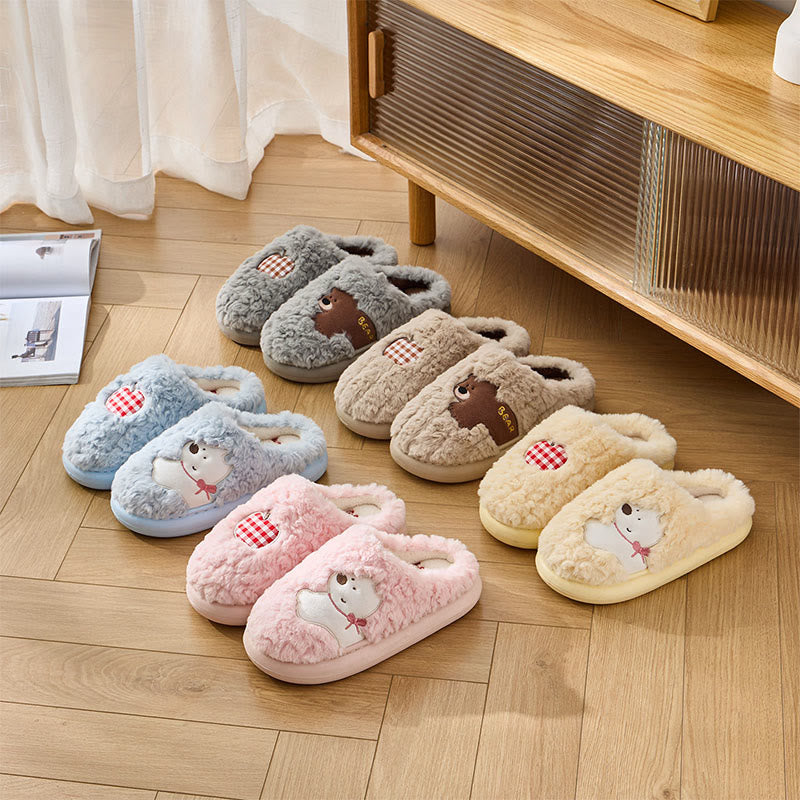 Plüsch-Hundepantoffeln in Übergröße - image 7