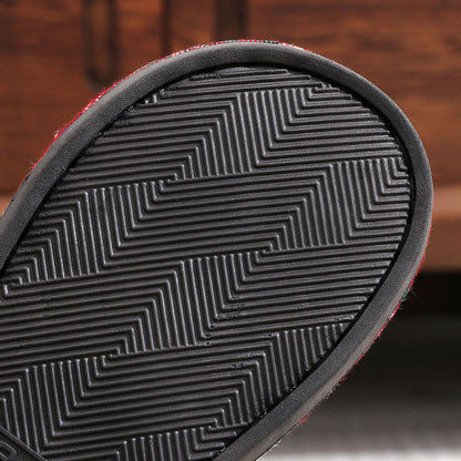 Plusock Hausschuhe in Übergröße im schottischen Tartan-Stil - image 6