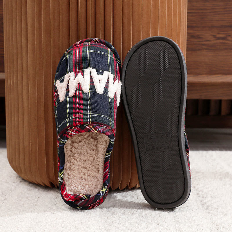Schottische Tartan-Hausschuhe in Übergröße - image 4