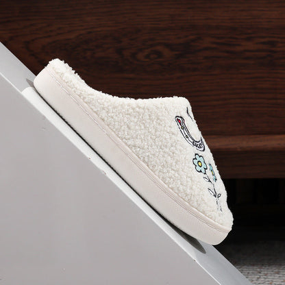 Plusock Hausschuhe in Übergröße mit Beeren-Weinglas-Motiv - image 5