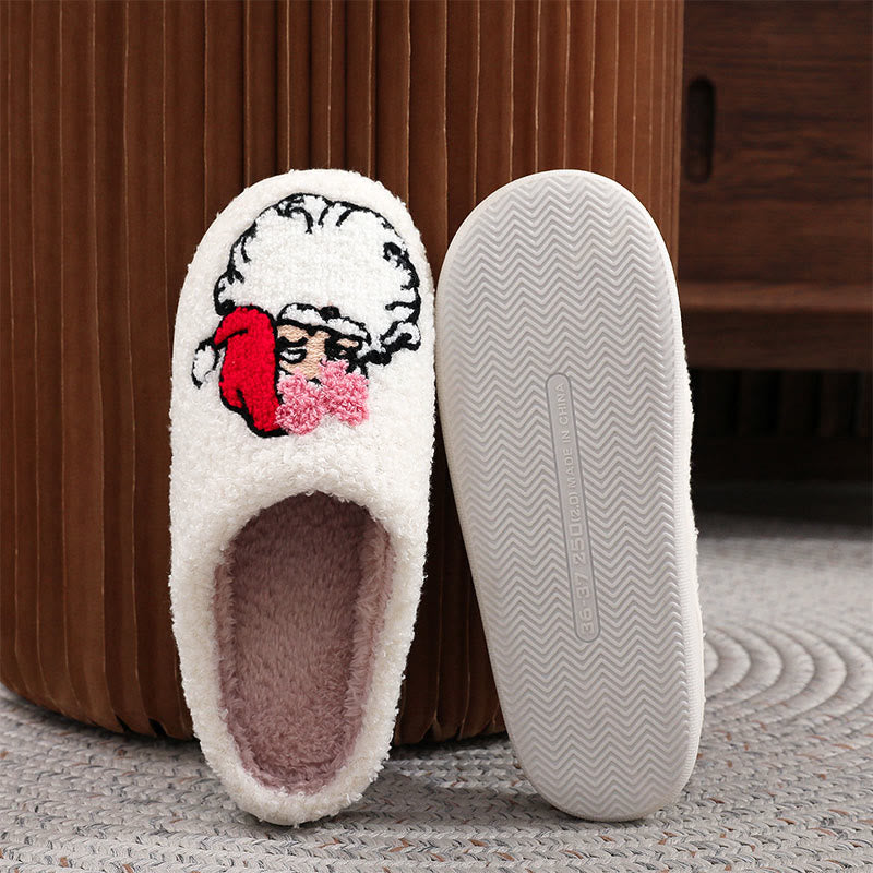 Weihnachtsmann-Babypantoffeln in Übergröße - image 5