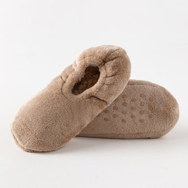 Kuschelige Wintersocken in Übergröße - Aprikose - EU46-48 (US12-13) - image 9
