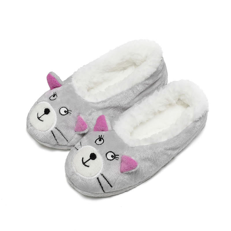 Panda-Kaninchen-Katzen-Hirsch-Haussocken - Katze - EU38-40 (US5-7) - image 6