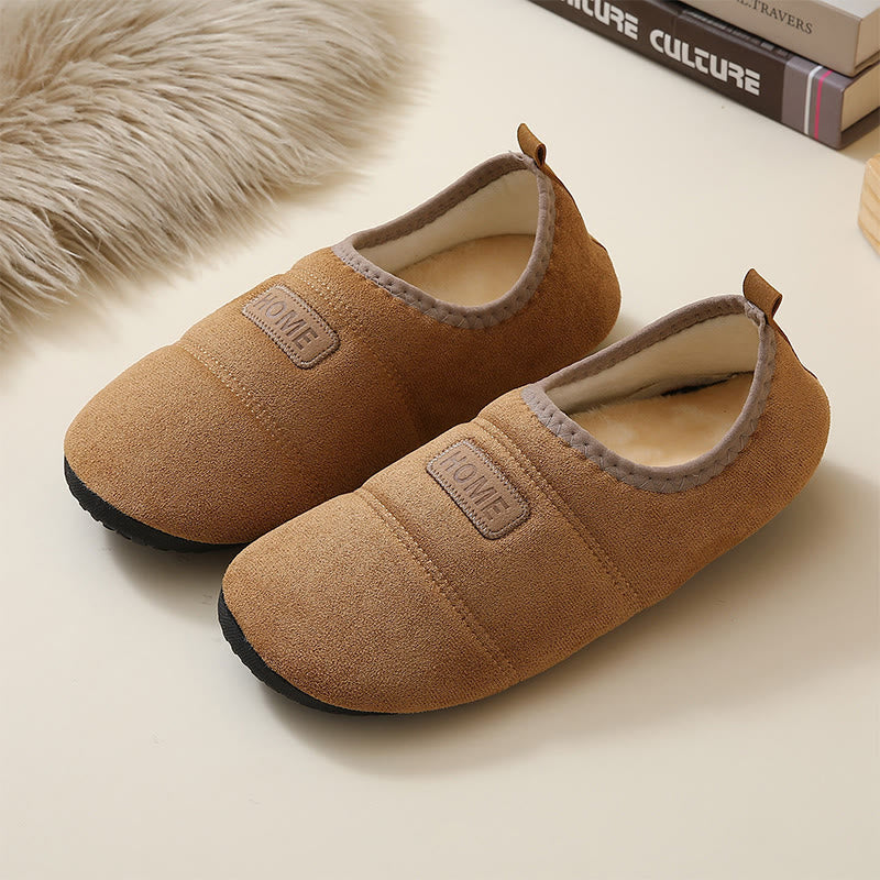 Flexible und geräuscharme Hausschuhe in Übergröße - Khaki - EU44-45(US9-10) - image 9