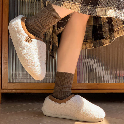 Hausschuhe mit weicher Sohle in Übergröße für den Winter - image 1