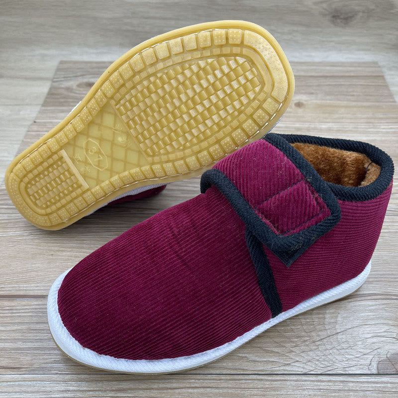 Plus-Size-Hausschuhe mit Klettverschluss und Wärmespeicherung - image 3