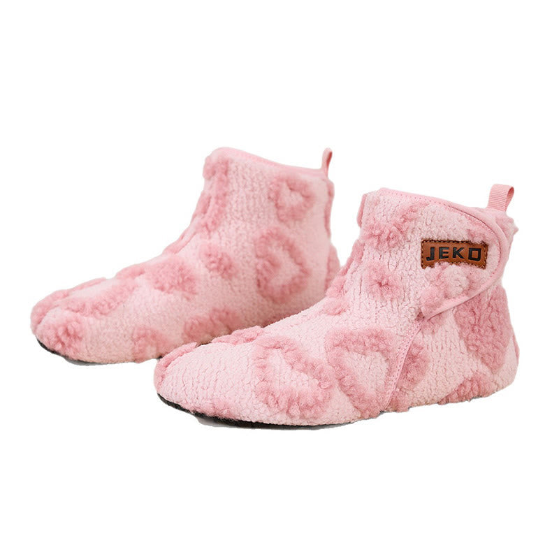 Niedliche Hausschuhe mit Kuhmuster in Übergröße - Rosa - EU42-43 (US8,5-9) - image 6