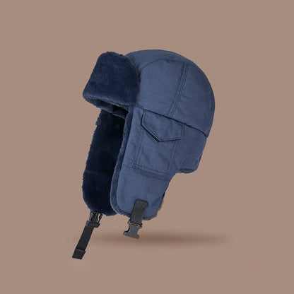 Warme Ohrenschützermütze - Marineblau - Einheitsgröße - image 2