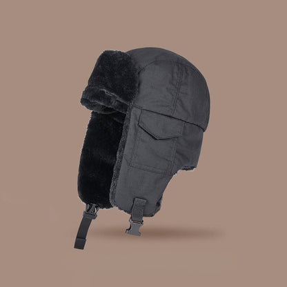 Warme Ohrenschützermütze - Schwarz - Einheitsgröße - image 3