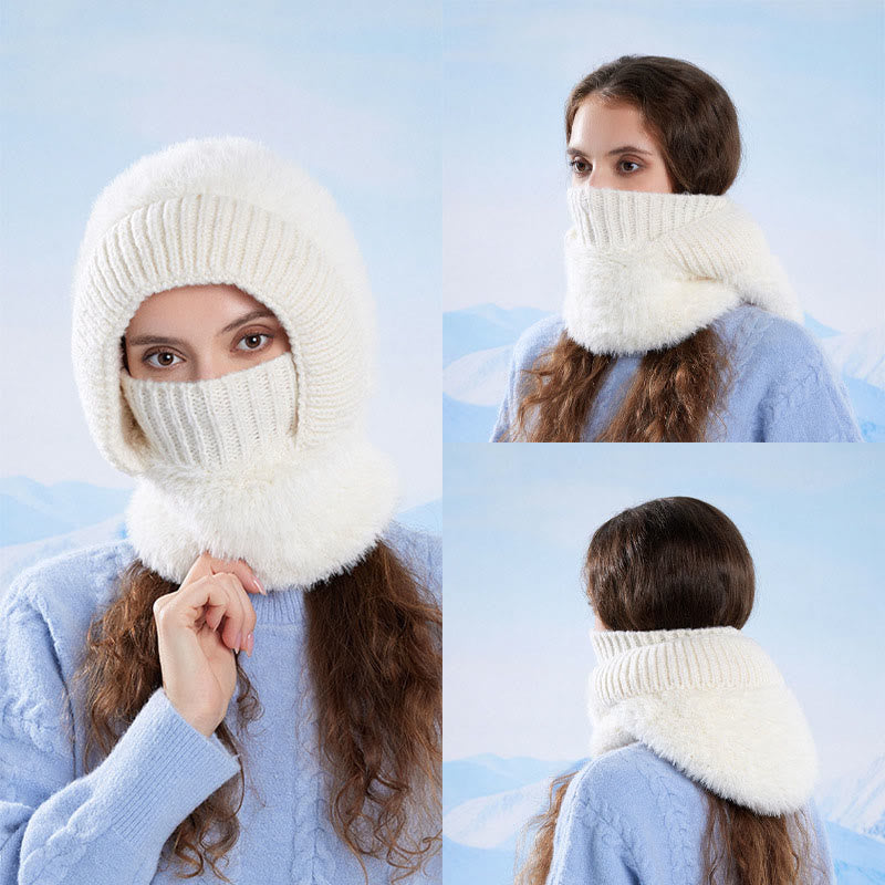 Warmer Winter-Kapuzenschal - image 0