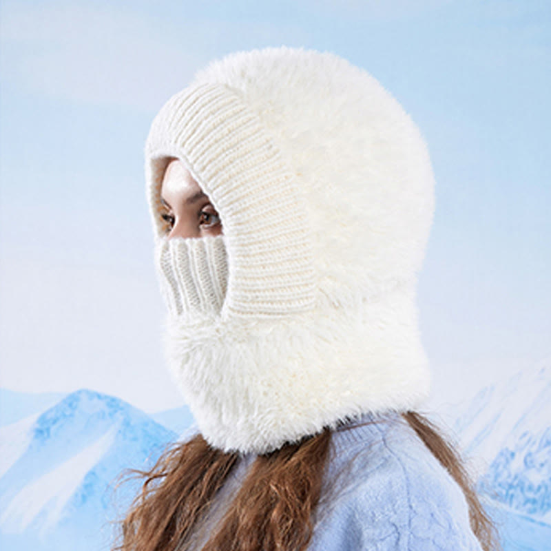 Warmer Winter-Kapuzenschal - image 3