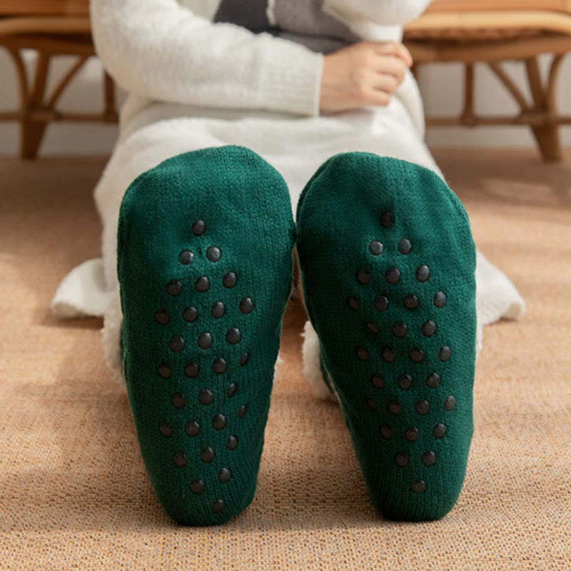 Weihnachtshausschuhe mit Rentier- und Weihnachtsmannmotiv in Übergröße - image 8