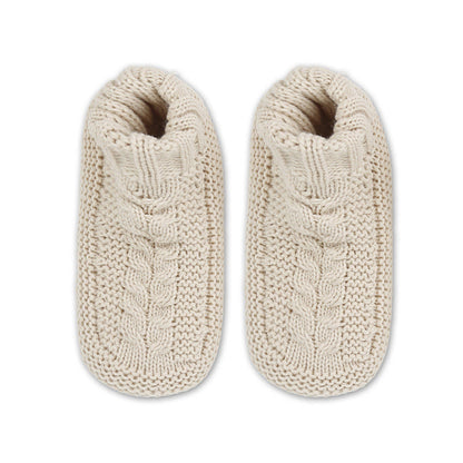 Dicke, kuschelige Haussocken in Übergröße - Beige - EU36-41 (US3-7,5) - image 9