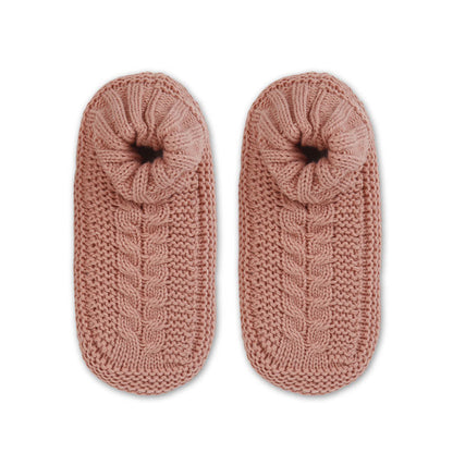 Dicke, kuschelige Haussocken in Übergröße - Rosa - EU36-41 (US3-7,5) - image 8
