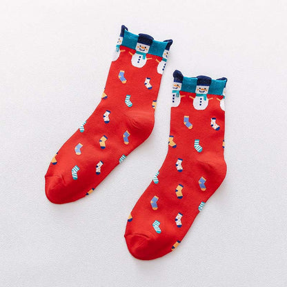 Lustige Cartoon-Viertelsocken (6 Paar) - Rot - EU36-40(US3-7) - image 11