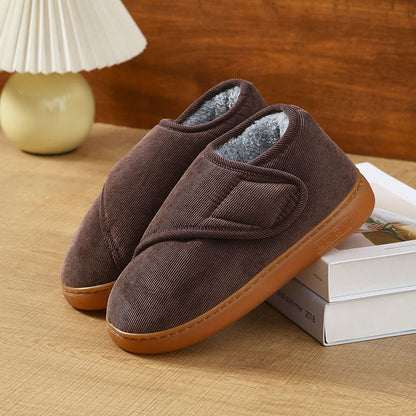 Kuschelige Fleece-Hausschuhe in Übergröße - Braun - EU46-47 (US9-10) - image 12
