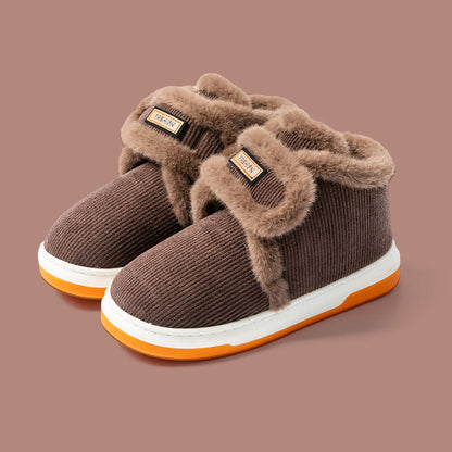 Plus-Size-Hausschuhe für hautfreundliche Haut - Braun - EU44-45 (US10-11) - image 8