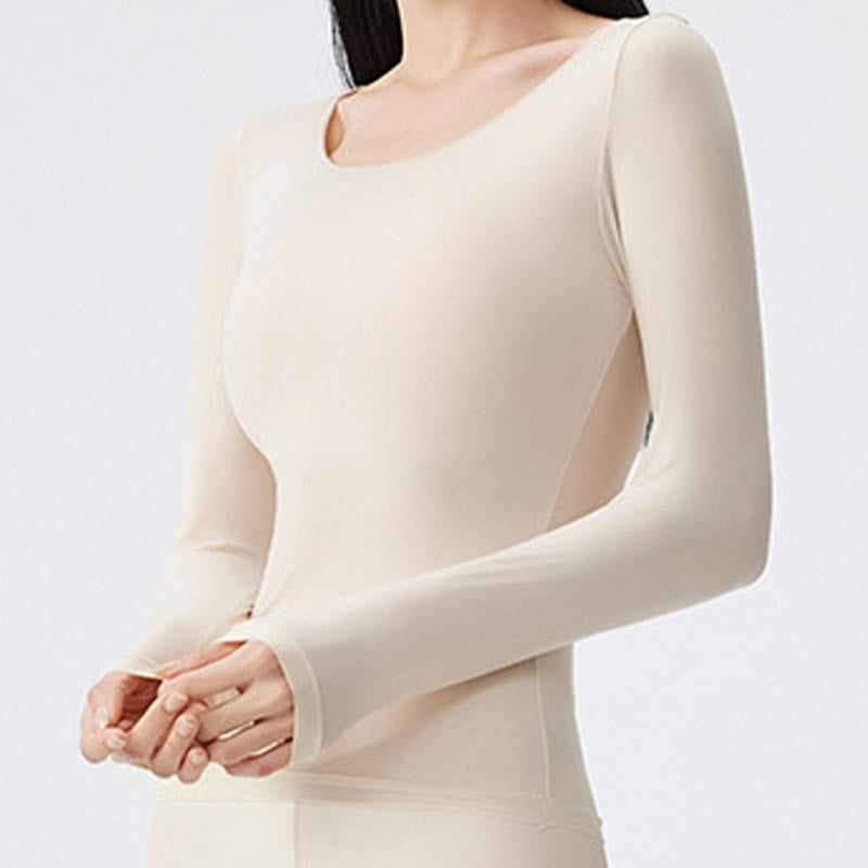 Hochelastisches Funktionsshirt - Beige - XL - image 11