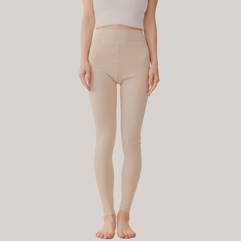 Plus Size Strapazierfähige, weiche Baselayer-Hose - Nackt - 3XL - image 2