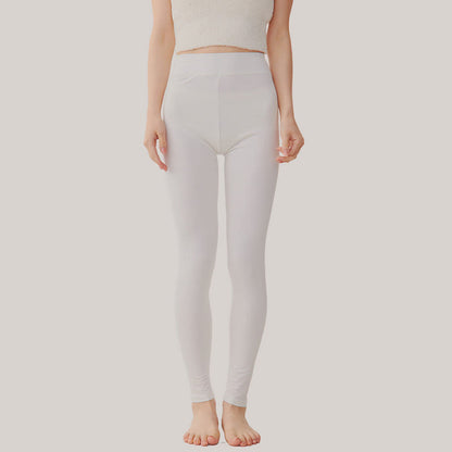 Plus Size Strapazierfähige, weiche Baselayer-Hose - Beige - 3XL - image 3