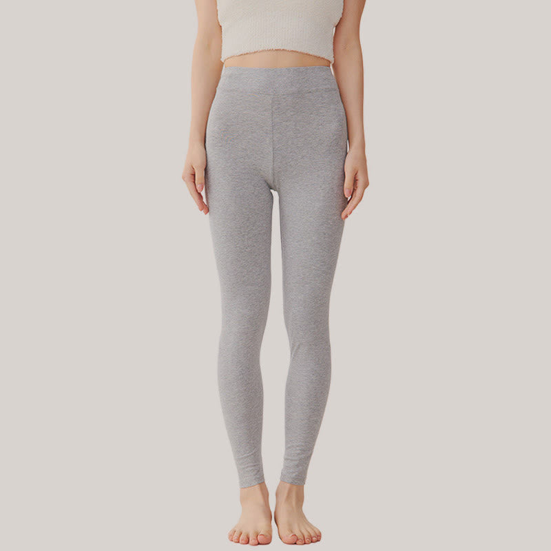 Plus Size Strapazierfähige, weiche Baselayer-Hose - Grau - 3XL - image 4