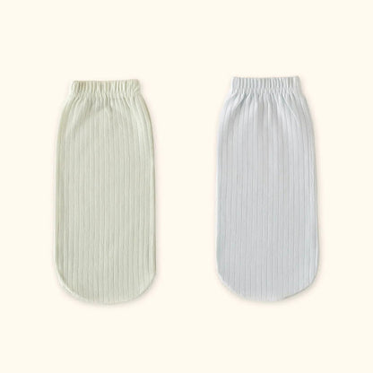 Weiche Schlafsocken aus Baumwolle (2 Paar) - Grün+Blau - EU36-43 (US3-9) - image 11