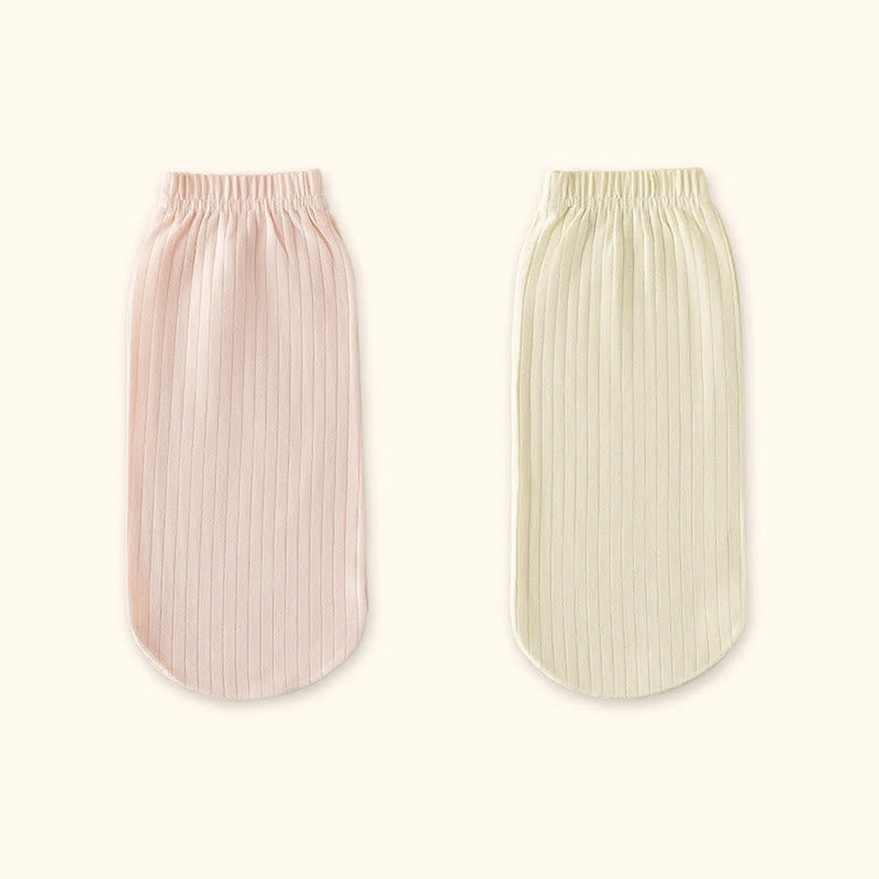 Weiche Schlafsocken aus Baumwolle (2 Paar) - Rosa + Gelb - EU36-43 (US3-9) - image 9